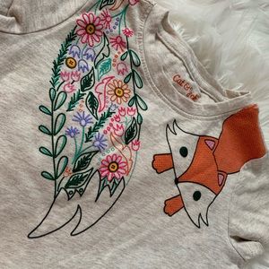 Girls Cat & Jack tee shirt